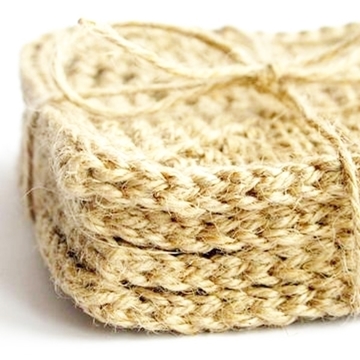 Square Jute Coasters