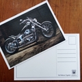 Postcard : Motorbike