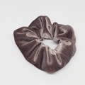 SMALL Scrunchy : Velvet Charcoal
