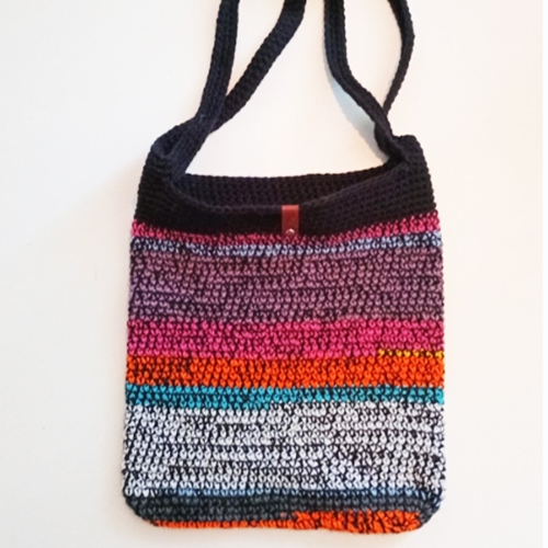 Crochet Tote Bag (Scrappy)