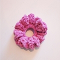 Scrunchies: Full Ruffles - Pink (Vintage Rose)