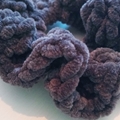 Scrunchies: Regular Ruffles - Grey (Dark Moon)