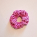 Scrunchies: Regular Ruffles - Pink (Vintage Rose)